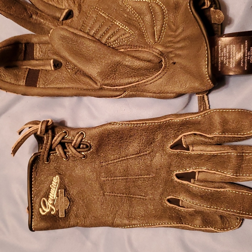Women's Harley Davidson Leather Gloves size M